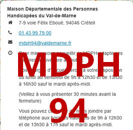 Maison des personnes handicapees du 94