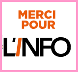 Merci pour l'info